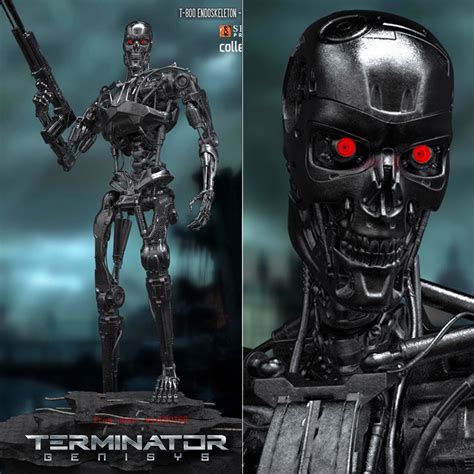 Terminator T 800 Endoskeleton For G8m Daz Content By 3duk