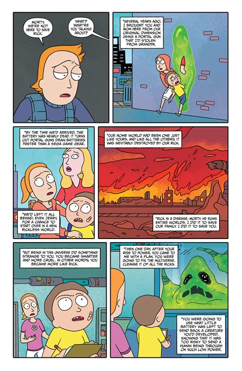 Read Online Rick And Morty Comic Issue