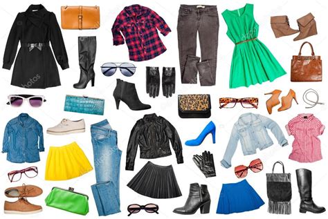 Outfits Of Clothes And Woman Accessories Stock Photo By ©vladteodor95