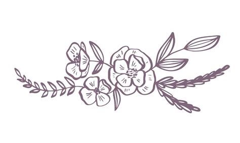 Blumen zeichnen lernen kann jeder, denn die vorgehensweise ist immer die gleiche: moderne Blumen zeichnen und skizzieren - Download ...