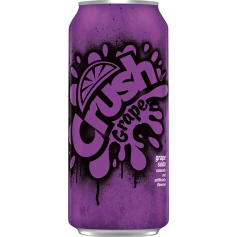 Crush Grape Soda 16 Fl Oz Can Shop Hays