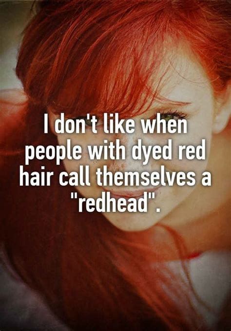Yet People Have The Cheek To Call My Natural Red Hair Dyed Natural