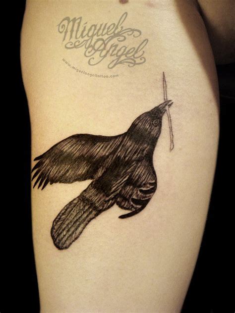 60 Mysterious Raven Tattoos Art And Design Raven Tattoo Tattoo