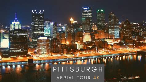 Downtown Pittsburgh 4k Aerial Drone Skyline Tour Youtube