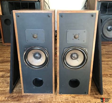 Rega Model 2 Speakers Canadian Built With Polydax Tweeters Photo