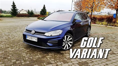 Vw Golf Variant R Line 20tdi150km Test Recenzja Review Rodzinnego