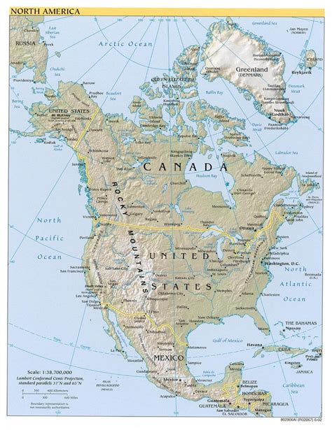 Memorándum Codo Pickering Mapa Topografico America Del Norte Obtener