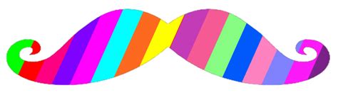 Colorful Mustache Clipart Clip Art Library