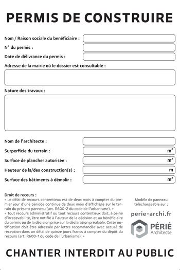 PDF PERMIS de CONSTRUIRE PDF Télécharger Download