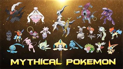 What Is Legendary Pokemon Characteristics And Classification Of