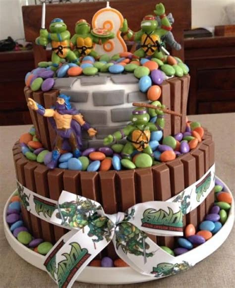Teenage Mutant Ninja Cake Lots Of Cute Ideas For Your Party