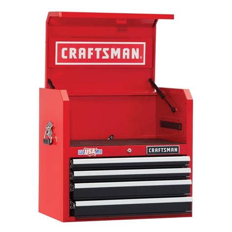 Craftsman 2000 Series 26 In W X 245 In H 4 Drawer Steel Tool Chest
