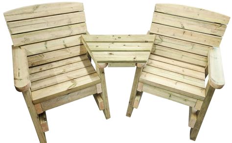 With the growing trend for creating outdoor living rooms the options for garden seating are plentiful these days, aside from the traditional. Wooden Love Seat | Garden Love Seat Handmade in the UK
