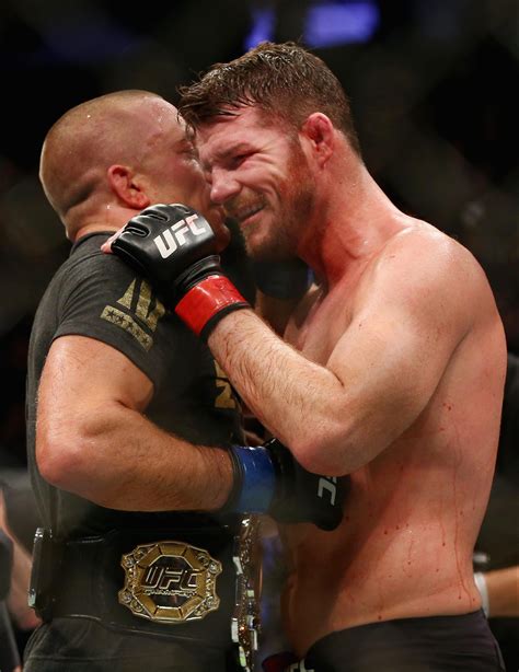 Georges St Pierre Chokes Out British Hero Michael Bisping To Becoming