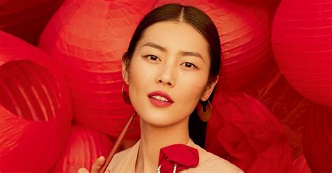 Liu Wen In Elle China March 2016 By Mei Yuan Gui