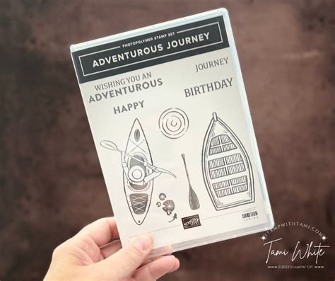 Adventurous Journey Card Pop Up Series Card 11 Stampin Up Fun