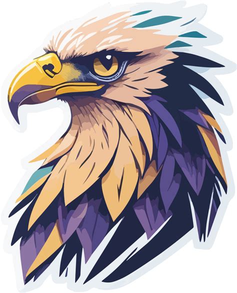 Eagle Head Logo Sticker With 24207653 Png
