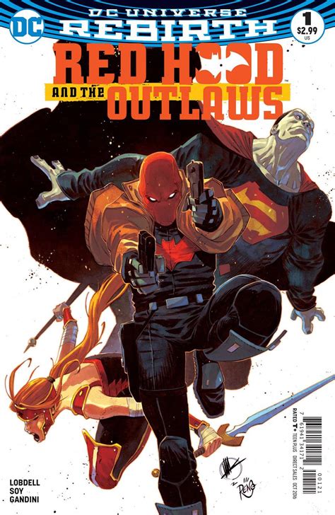 Red Hood And The Outlaws Rebirth 1 Variant Edition