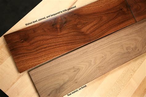 How To Make Walnut Woodworking Projects Look Great With Dye And Stain