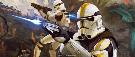 Commissioned by fantasy flight games art director: Star Wars Legion: Phase II Clonetrooper - Brückenkopf-Online.com - das Tabletop-Hobby Portal