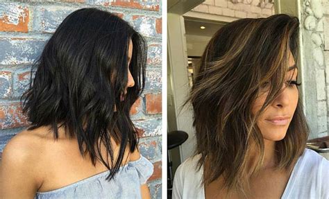 The easiest way to fake. 21 Cute Lob Haircuts for This Summer | StayGlam