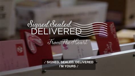 Hallmark Review Signed Sealed Delivered From The Heart 2016 Dir