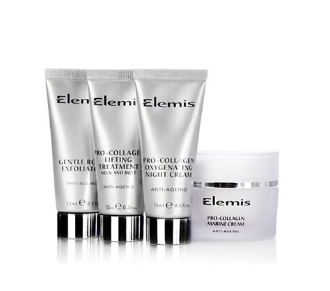 Elemis 4 Piece Ultimate Anti Ageing Collection Qvc Uk