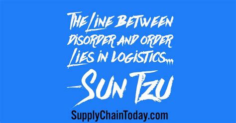 Collection of logistics quotes from ceos, military leaders and logistics experts. 3PL Warehouse Facility Tour - The Apparel Logistics Group