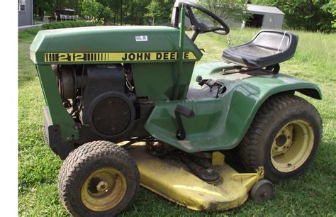 John Deere 200 210 212 And 214 Lawn And Garden Tractor Workshop Ser