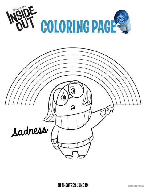 Once you're done with joy, add your creativity to other coloring pages featuring sadness, bing bong, and other fun friends from the world of disney•pixar's inside out. Free Printable Inside Out Activities - Fancy Shanty®