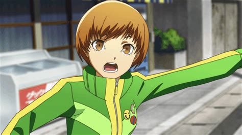 Satonaka Chie Atlus Persona Persona Shin Megami Tensei Animated Animated Gif Girl