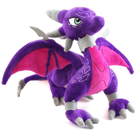 Spyro The Dragon 12 Plush Cynder Brand New 12 Inch Stuffed Dragon