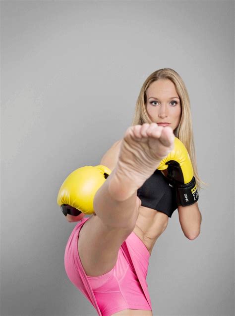 Mein Ziel Ist Ko In Karlsruhe Kickbox Weltmeisterin Dr Christine Theiss Presseportal