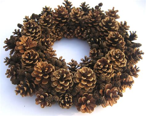 Pine Cone Wreath Dried Wreath Fall Wreath Christmas Wreath Etsy