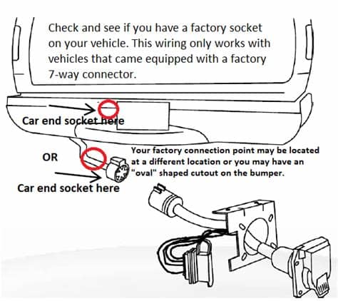 Reese Trailer Wiring RV 7-Way for 97-09 Ford E150 E250 ...