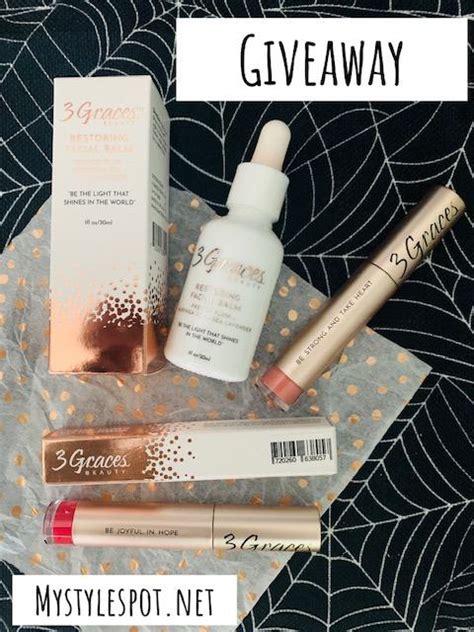Giveaway Enter To Win Skincare And Makeup From 3 Graces Beauty Mystylespot