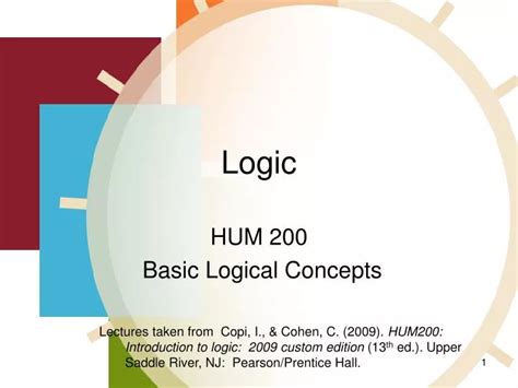 Ppt Logic Powerpoint Presentation Free Download Id1432411