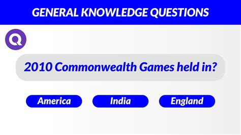General Knowledge Questions Youtube