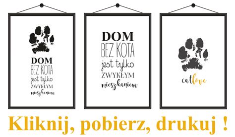 Foremka jednorożec do druku : Adopcja kota, plakat do pobrania i druku dla wszystkich ...