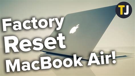 How To Factory Reset Your Macbook Air Techjunkie
