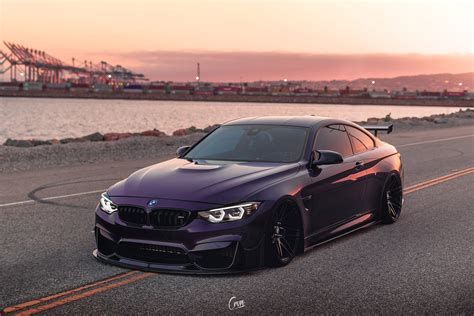 Bespoke Bmw M4 Looks Simply Gorgeous In Daytona Violet Paint Carscoops