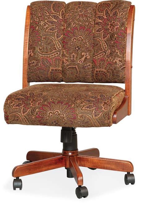Midland Solid Wood Desk Chair From Dutchcrafters Amish