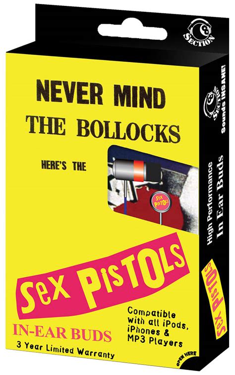 Sex Pistols In Ear Buds Willis Music Store