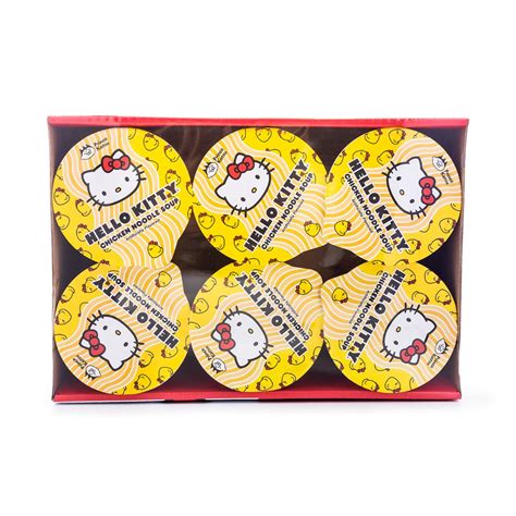 Weee A Sha Hello Kitty Chicken Noodle Soup 6pk