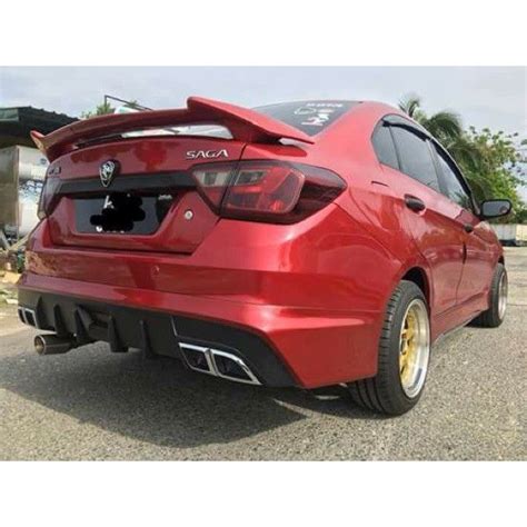 This 2019 proton saga facelift is a refreshed version of the sedan that debut in september 2016, itself a there you go, the 2019 proton saga facelift. PROTON SAGA VVT TRDV3 SPOILER | Shopee Malaysia