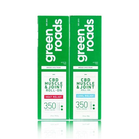 Green Roads Heatcool Relief Roll Ons Natural Life Superstore
