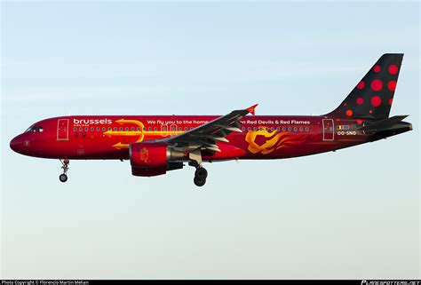 Oo Sno Brussels Airlines Airbus A320 214 Photo By Florencio Martin