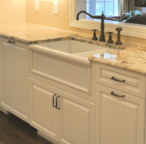The advantages of porcelain kitchen sink. Tasteful Antique Iron Taps With Single White Porcelain ...