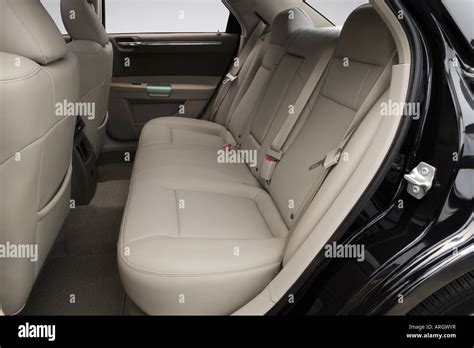 2007 Chrysler 300c Heritage In Black Rear Seats Stock Photo Alamy