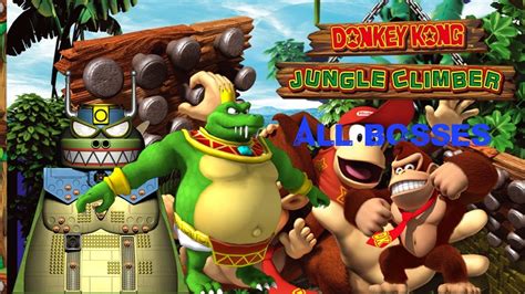 If you enjoyed this game and want to play similar fun games then make sure to play dino donkey dash. Donkey Kong Jungle Climber All Bosses + Ending - YouTube